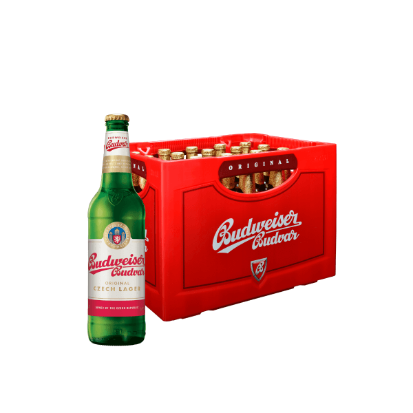Pivo BUDVAR 12° 0,33L Sklo