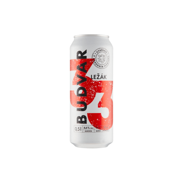 Pivo BUDVAR 33 0,5L (6x4)