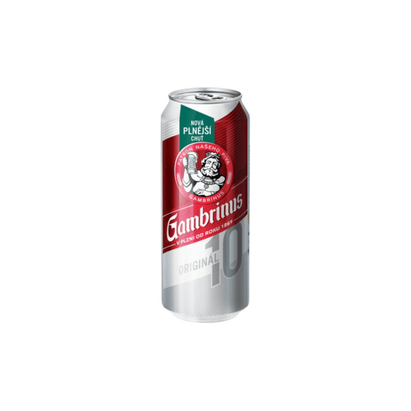 Pivo GAMBRINUS 10° 0,5L (6x4)