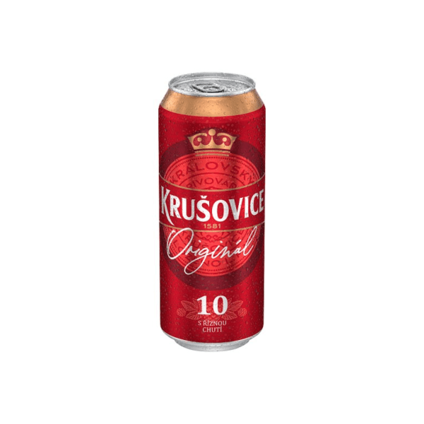 Pivo KRUŠOVICE 10° 0,5L (6x4)