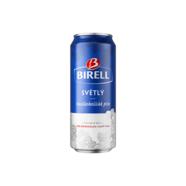 Pivo BIRELL 0,5L Světlý Original 0° (6x4)