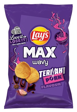 Chipsy LAYS 120g Max Teriyaki Pork