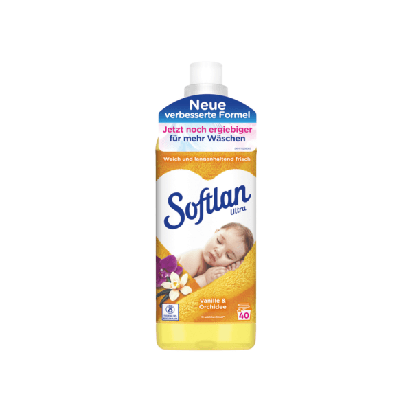 Aviváž SOFTLAN 1L Vanille & Orchidee žlutý