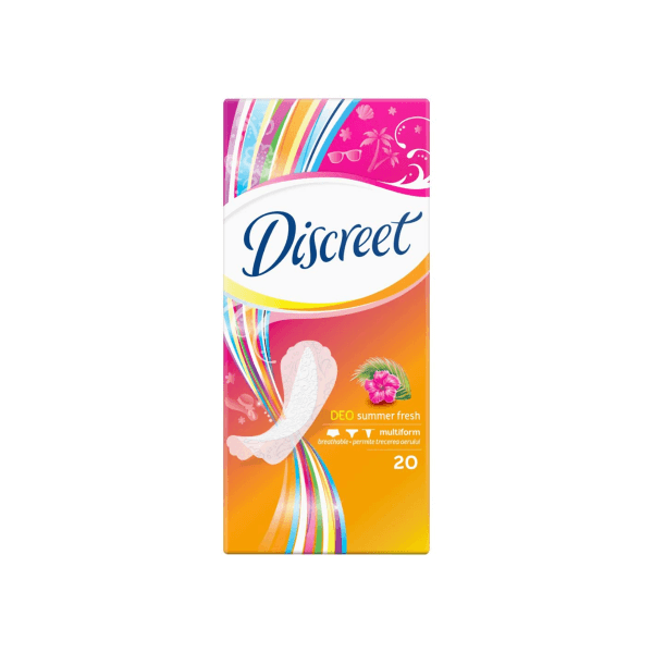 Vložky DISCREET 20ks Summer Fresh