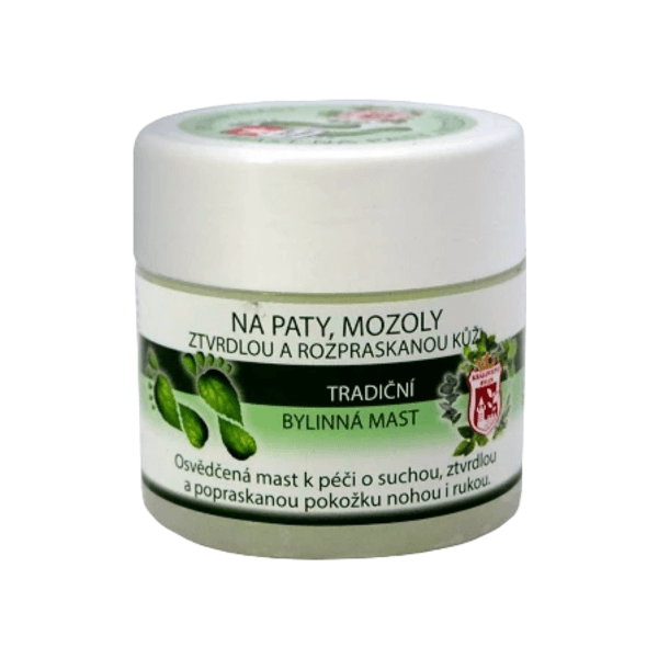 Bylinný mast 150ml na Patíček a mozoly