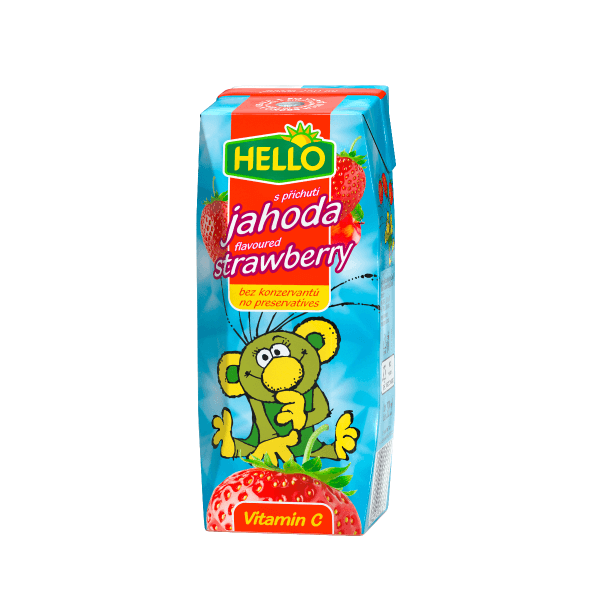 HELLO Mini 0,25L Jahoda