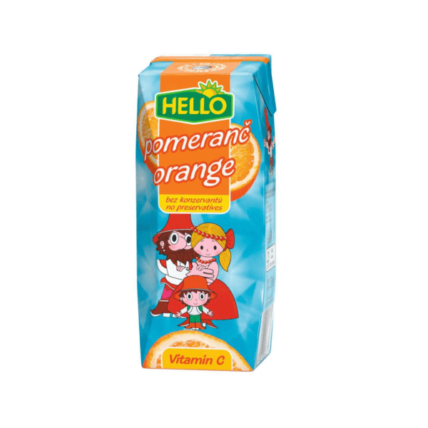 HELLO Mini 0,25L Pomeranč