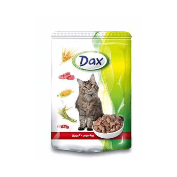 DAX Kapsička pro kočky 100g Hovězí