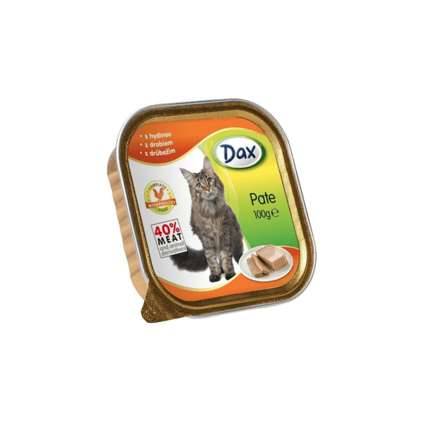DAX Vanička pro kočky 100g Drůbeží