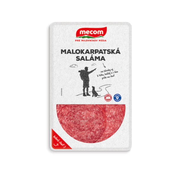Salám krájený MECOM 75g Malokarpatský