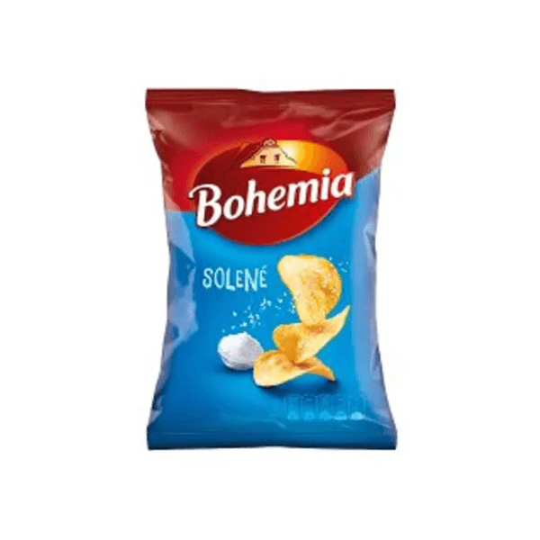 Chipsy BOHEMIA 70g Solené  AKCE