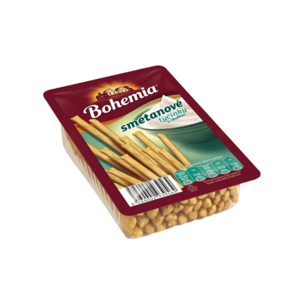 Tyčinky BOHEMIA 80g Smetanové s cibulkou