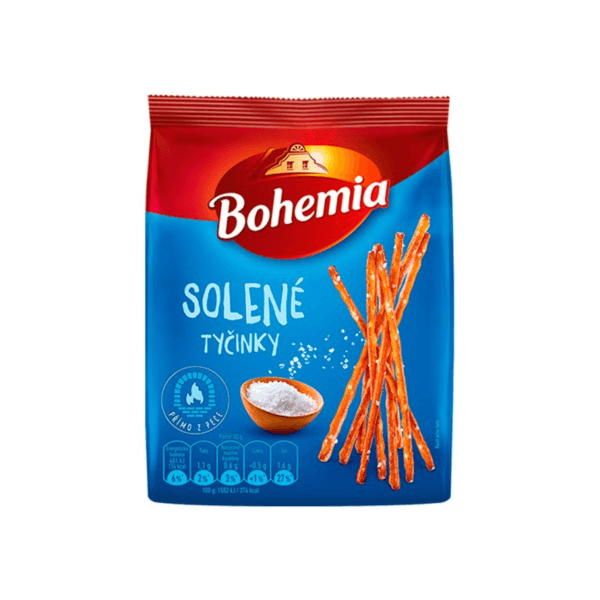 Tyčinky BOHEMIA 190g Solené