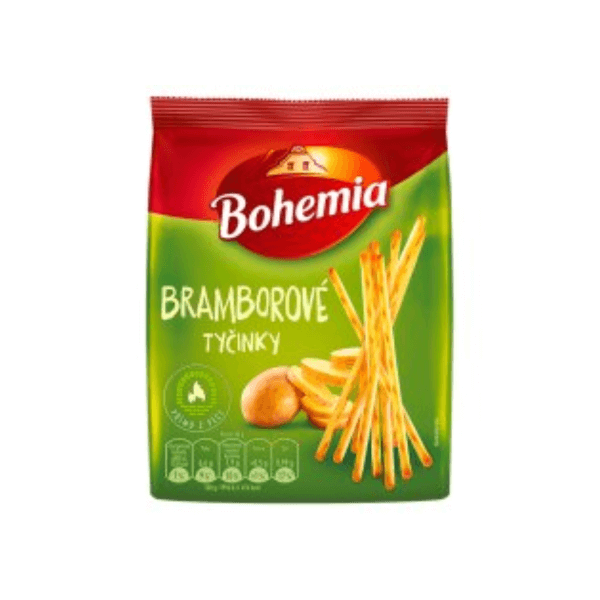 Tyčinky BOHEMIA 190g Bramborové  AKCE
