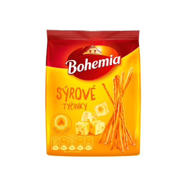 Tyčinky BOHEMIA 190g Sýrové