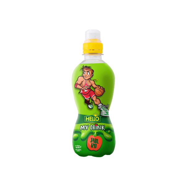 HELLO My Drink 0,33L Jablko